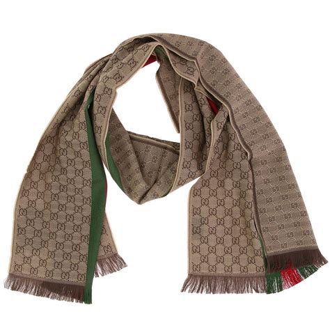 sciarpa gucci in misto seta|sciarpe foulard gucci.